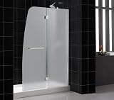 DreamLine SHDR-3148726-01-FR2 Aqua Shower Door Frosted Glass, Chrome