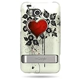 Hard Snap-on Shield RUBBERIZED With SACRED HEART Design Faceplate Cover Sle ....