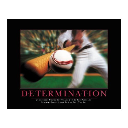 Determination Grand Slam Motivational Poster