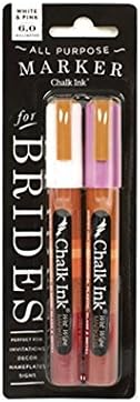 CHALK INK® BRIDES SET OF 2 (WHITE AND PINK)