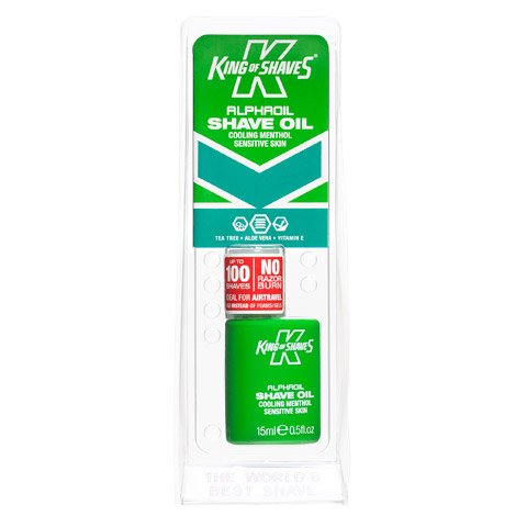 King of Shaves Formula Alpha Shaving Oil - .5 fl oz