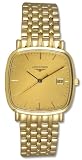 Longines Prestige 18kt Mens Luxury Swiss Watch Gold Dial Date 18k L4.776.6.32.6