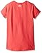 Under Armour Girls' Hustle and Heart Short Sleeve T-Shirt, Harmony Red (962)/Metallic Gold, Youth Large