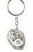 Florida Marlins - MLB Silver Baseball Glove Keychain