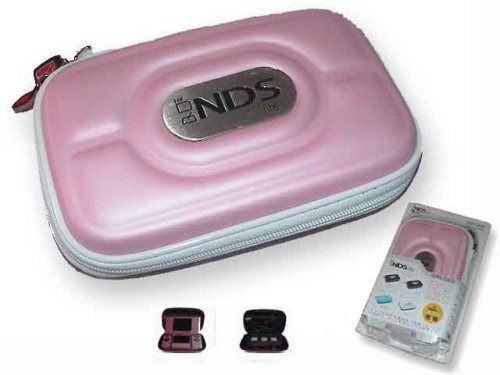 Childrens Toyshop  Used : NINTENDO DS LITE NDSL PEARL PINK CARRY CASE