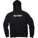 Troy Lee Designs Signature Fleece Men's Hoody Pullover Casual Wear Sweatshirt/Sweater - Black / X-Large