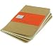 Moleskine Pack Of Notebooks. Ruled Small Kraft Design From Paperchase