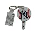 New York Yankees Soft Rubber Key Jacket Keychain