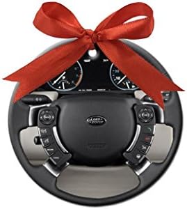 2010 Land Rover Range Rover 4wd 4Door Hse Steering Wheel Custom Gift Round Christmas Ornaments Ceramic Crafts Home Decoration