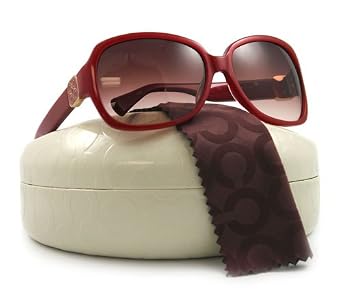 Click here to buy COACH S2020 Sunglasses (616) Cranberry [Eyewear] by Coach.