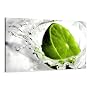 Bild auf Leinwand Lime gr�n 120 x 80 cm Modell-Nr.&hellip von Visario