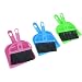 3 Pcs Assorted Color Car Keyboard Cleaning Whisk Broom Dustpan Set
