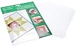 Dritz Printed Treasures 12-Pack Sew-on Ink Jet Fabric Sheets, White
