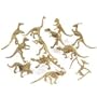 12 Pc Assorted Dinosaur Fossil Skeleton Figures - Toys 5-6" Larger Size Dinosaurs