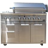 DCS Gas Grills 48 Inch Propane Gas Grill W/ Double Burner On Cart BGB48-BQR