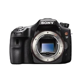 Sony Alpha SLT-A57 Black 16 MP Digital SLR Camera (Body Only) (SLTA57)