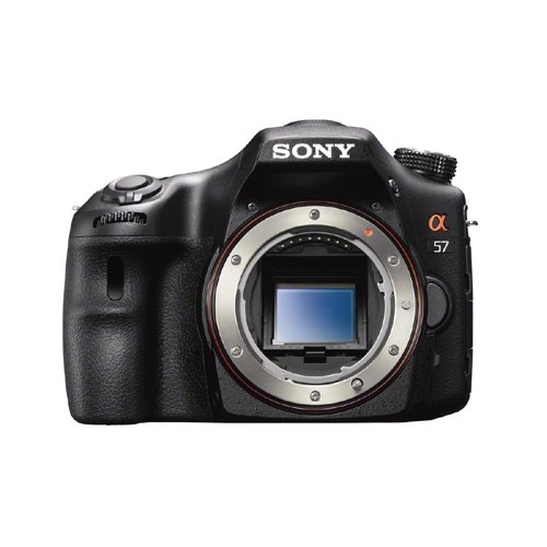 Sony Alpha SLT-A57 Black 16 MP Digital SLR Camera (Body Only) (SLTA57)