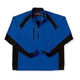 Sun Mountain RainFlex Long-Sleeve Men's Golf Pullover - Baltic / Black
