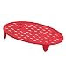 Kitchen & Housewares : Danesco Silicone Roasting Rack Red