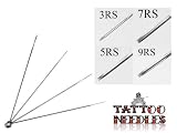 100 Pieces Brand New Mixed Assorted Tattoo Disposable Needles 3RS 5RS 7RS 9RS MIX
