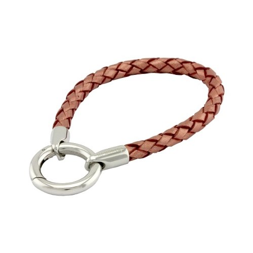 Authentic Mi Moneda Jewelry Coin Armband Braided Leather Copper Bra-04-19-19 "Gift Boxed"