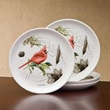 Marjolein Bastin Cardinal Dessert Plates - Set of 4