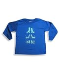 Mis Tee V-Us - Girls Long Sleeved Tee, Royal Turquoise