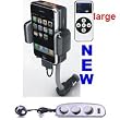 Apple iPod iPhone Accessories. Apple Fm Transmitter Car Kit and Car Charger with Remote for Ipod 3rd, 4th, 5th Generation, Mini, Photo, U2, Nano, Video, Classic, Touch.
