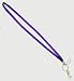 Rhinestone Crystal Bling Badge Id Holder Key Lanyard PICK A COLOR!!! (Purple)