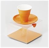 【美濃焼 コーヒー碗皿】 ビタミンカラー 碗皿（オレンジ） 〔キャッシュバックキャンペーン対象商品〕