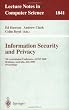 Information Security and Privacy