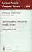Information Security and Privacy