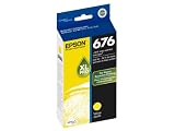 Epson DURABrite Ultra 676 Inkjet Cartridge (Yellow) (T676XL420)
