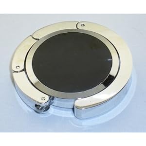 SilverHooks Black Folding Purse Hook