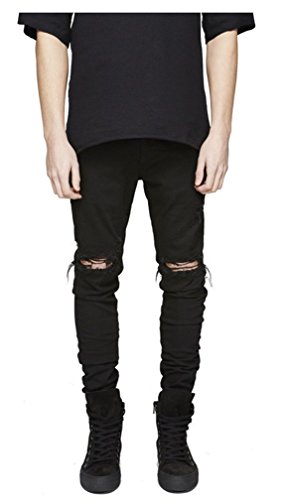 Men's Ripped Skinny Denim Jeans