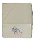 Pair Flannel Pram Sheets -Cream