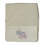 Jersey Fitted Pram Sheet Cream