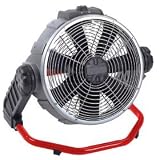 Patton 14 High Velocity Floor Fan, PX306-U, Gray Red by Holmes