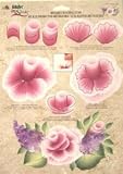 ONE STROKE TEACHING GUIDE CABBAGE ROSE - CASE PACK OF 36