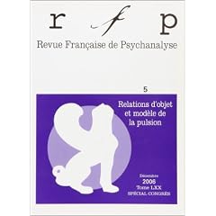 Revue Fran�aise de Psychanalyse 2006 Tome 70