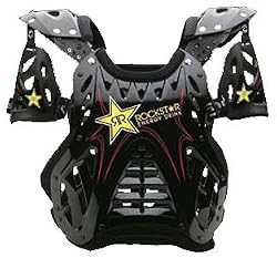 Answer Racing Apex Rockstar Adult Roost Deflector MX Motorcycle Body Armor - 2009 Model