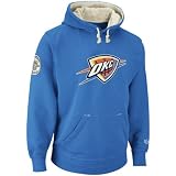 NBA Men's Oklahoma City Thunder Originals Springfield Pullover Hood (Blue, Large)