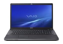 Sony VAIO VGN-AW220J/B 18.4-Inch Laptop (2.0 GHz Intel Core 2 Duo T6400 Processor, 4 GB RAM, 400 GB Hard Drive, Blu-ray Drive, Vista Premium) Black