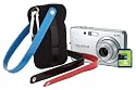 Fujifilm Finepix J10 8.2MP Digital Camera with 3x Optical Zoom and 1GB SD Card and Tre Z-Series Case (Silver)