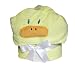 Pickles Nummy Animals 100-Percent Cotton Hooded Towel Bunny, 27X54