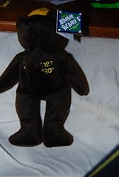 Salvino's Bamm Beano's - Babe Ruth #3 Chocolate Colored Bear with Crown