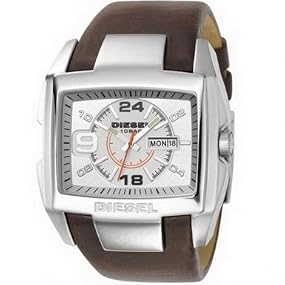 Diesel #DZ1273 Men's Oversized Rectangular Analog  Day/Date Watch