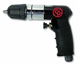 Chicago Pneumatic CP7300RQC 1/4-Inch Reversible Mini Air Drill with Keyless Chuck