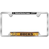 NHL Metal License Plate Frame