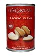 Geomar Gourmet Seafood, Pacific Clams (Culengues), 15-Ounce Cans (Pack of 2)
